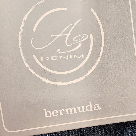 A3 Denim Women's Plus Size Raw Hem Bermuda Short - 26W - Picture 9 of 9